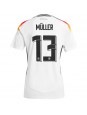 Deutschland Thomas Muller #13 Heimtrikot für Frauen EM 2024 Kurzarm